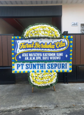 Papan Bunga Duka di Iniyandit